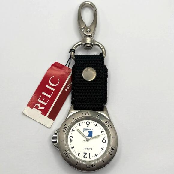 Silver Relic KeyChain Men's Watch - Picture 2 of 5